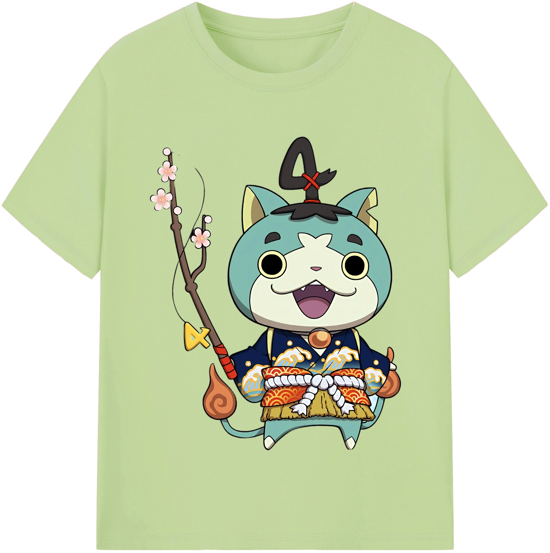 （画像用） 妖怪ウォッチ Yo-kai Watch 綿100％半袖Tシャツ（フロントプリント）